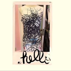 Graffiti dress from my favorite boutique in NYC